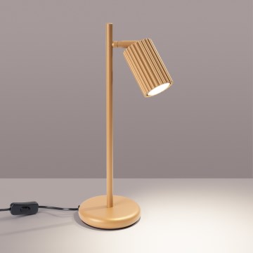 Brilagi - Tischlampe CRESTO 1xGU10/10W/230V goldfarben
