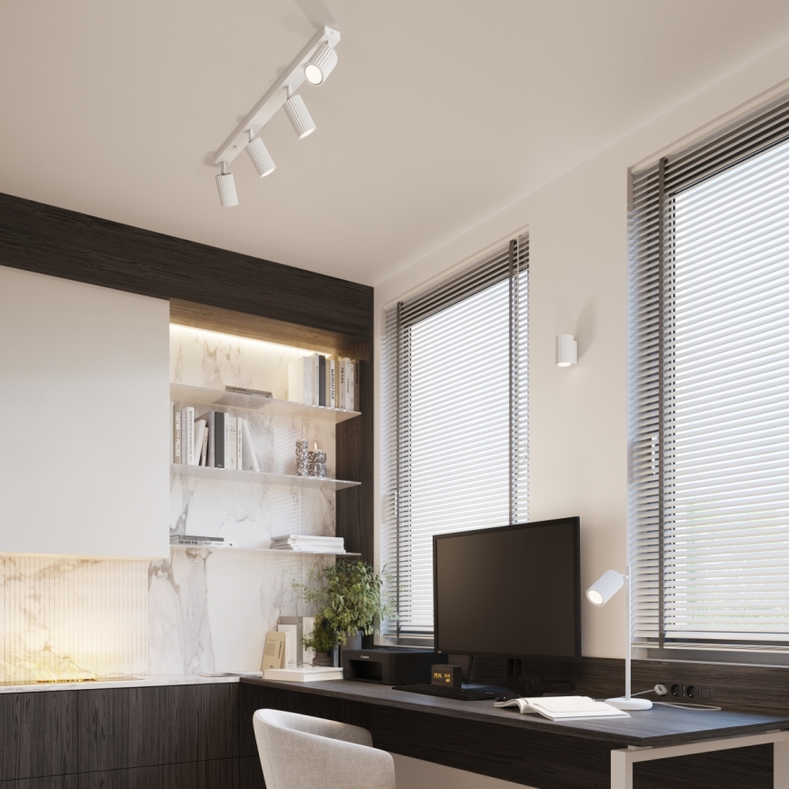 Brilagi - Tischlampe CRESTO 1xGU10/10W/230V weiß