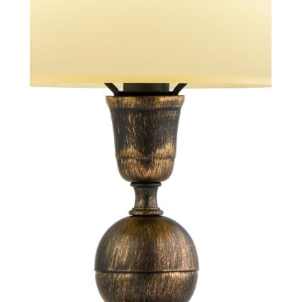 Brilagi - Tischlampe MOLLERO 1xE14/11W/230V Bronze/Patina