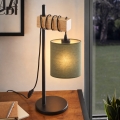 BRILAGI - Tischlampe NUBILA 1xE27/40W/230V braun/schwarz/grün