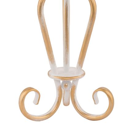 BRILAGI - Tischlampe SONIA 1xE27/15W/230V cremefarben/Patina