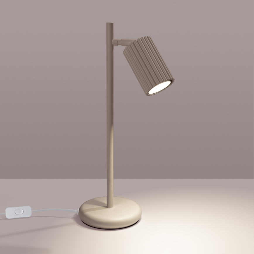 Brilagi - Tischleuchte CRESTO 1xGU10/10W/230V taupe