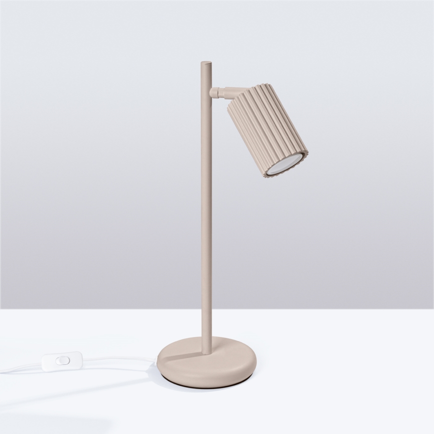 Brilagi - Tischleuchte CRESTO 1xGU10/10W/230V taupe