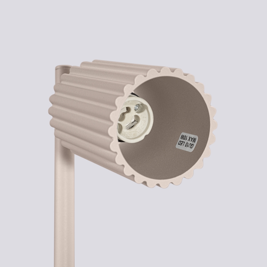 Brilagi - Tischleuchte CRESTO 1xGU10/10W/230V taupe