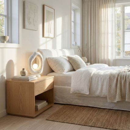 Brilagi - Tischleuchte WABI SABI 1xG9/8W/230V weiß