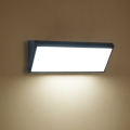 Brilagi - TRIANGLE LED-Außenwandleuchte, 42 W, 230 V, 3000/4000/6500 K, 45 cm, schwarz, IP65
