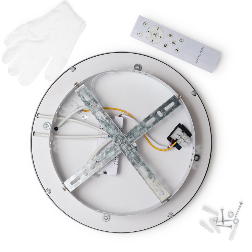 Brilagi - LED-dimmbare Deckenleuchte TRIVARO LED/72W/230V 3000–6000K Ø 40 cm + Fernbedienung