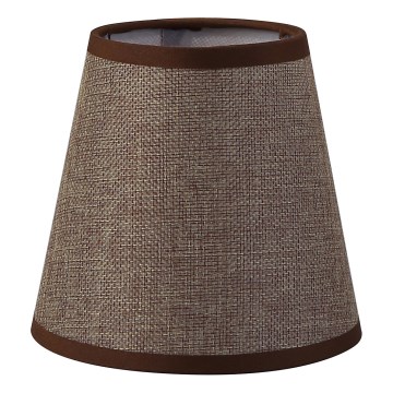 Brilagi - Universal-Lampenschirm NUBILA E27 13x9 cm braun