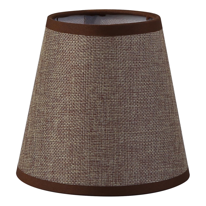 Brilagi - Universal-Lampenschirm NUBILA E27 13x9 cm braun