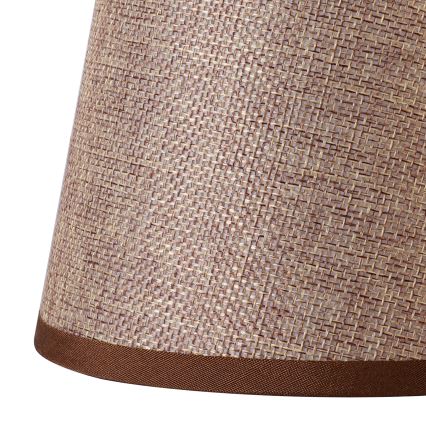 Brilagi - Universal-Lampenschirm NUBILA E27 13x9 cm braun