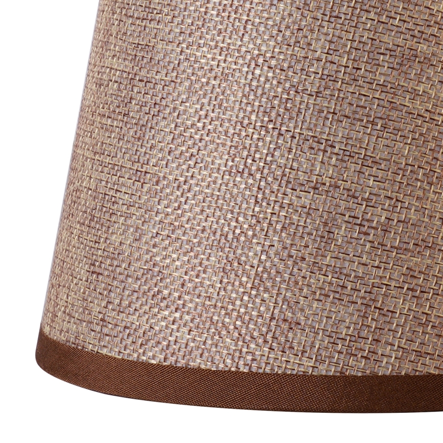 Brilagi - Universal-Lampenschirm NUBILA E27 13x9 cm braun