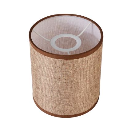 Brilagi - Universal-Lampenschirm NUBILA E27 15,5x14 cm braun