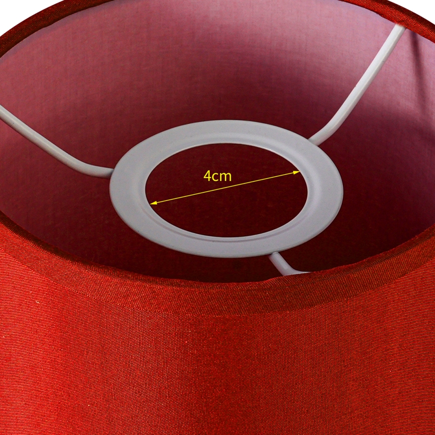 Brilagi - Universal-Lampenschirm NUBILA E27 15,5x14 cm rot