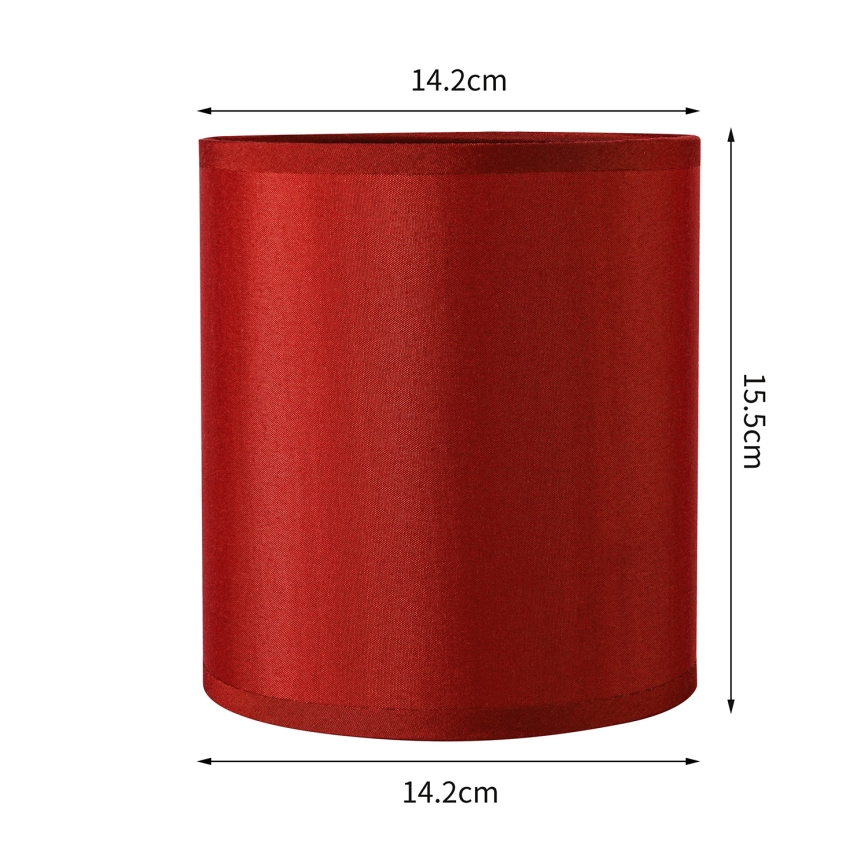 Brilagi - Universal-Lampenschirm NUBILA E27 15,5x14 cm rot