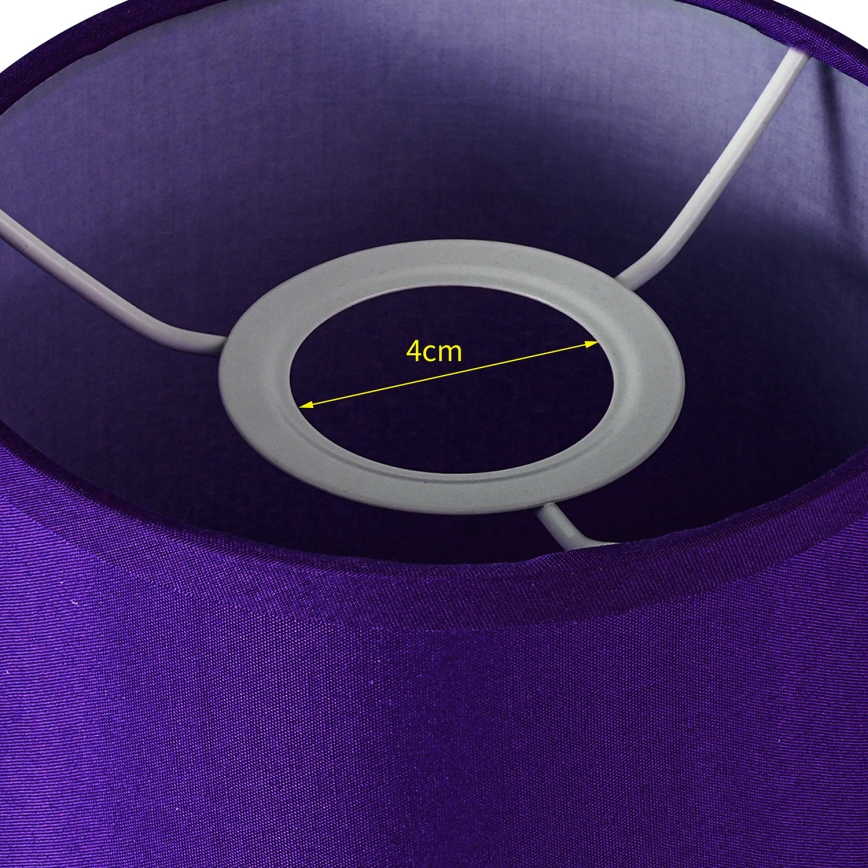 Brilagi - Universal-Lampenschirm NUBILA E27 15,5x14 cm violett