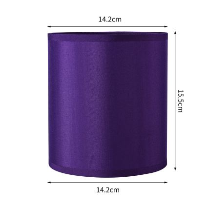 Brilagi - Universal-Lampenschirm NUBILA E27 15,5x14 cm violett