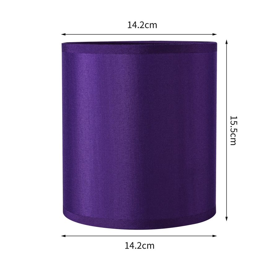 Brilagi - Universal-Lampenschirm NUBILA E27 15,5x14 cm violett
