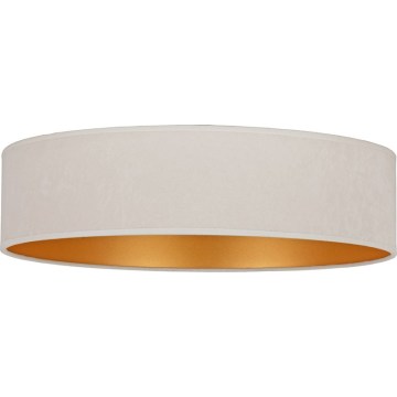 Brilagi - Universeller Ersatz-Lampenschirm VELVET, Ø 30 cm, Creme/Gold