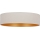 Brilagi - Universeller Ersatz-Lampenschirm VELVET, Ø 30 cm, Creme/Gold
