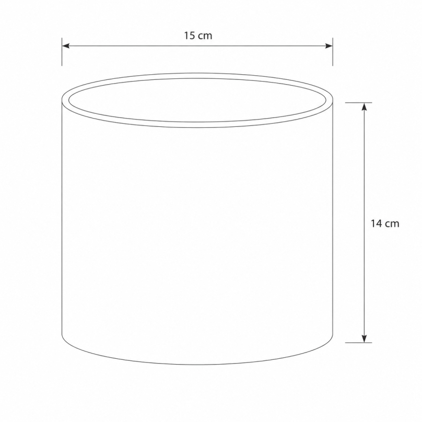 Brilagi - Universeller Lampenschirm BOBO E27 Ø 15 cm weiß/Tiermotive