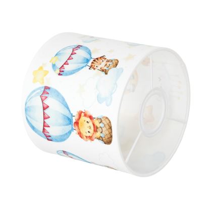 BRILAGI - Universeller Lampenschirm BOBO E27 Ø 15 cm weiß/Tiermotive