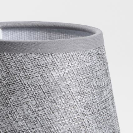 Brilagi - Universeller Lampenschirm NUBILA E27 13x9 cm grau