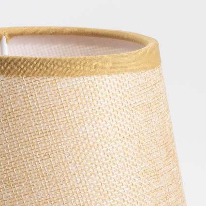 Brilagi - Universeller Lampenschirm NUBILA E27 13x9 cm hellbraun