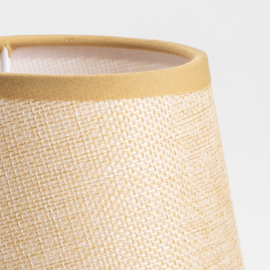 Brilagi - Universeller Lampenschirm NUBILA E27 13x9 cm hellbraun