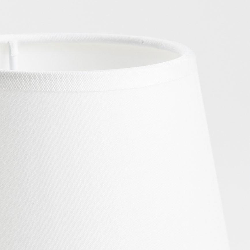 Brilagi - Universeller Lampenschirm NUBILA E27 13x9 cm Weiß