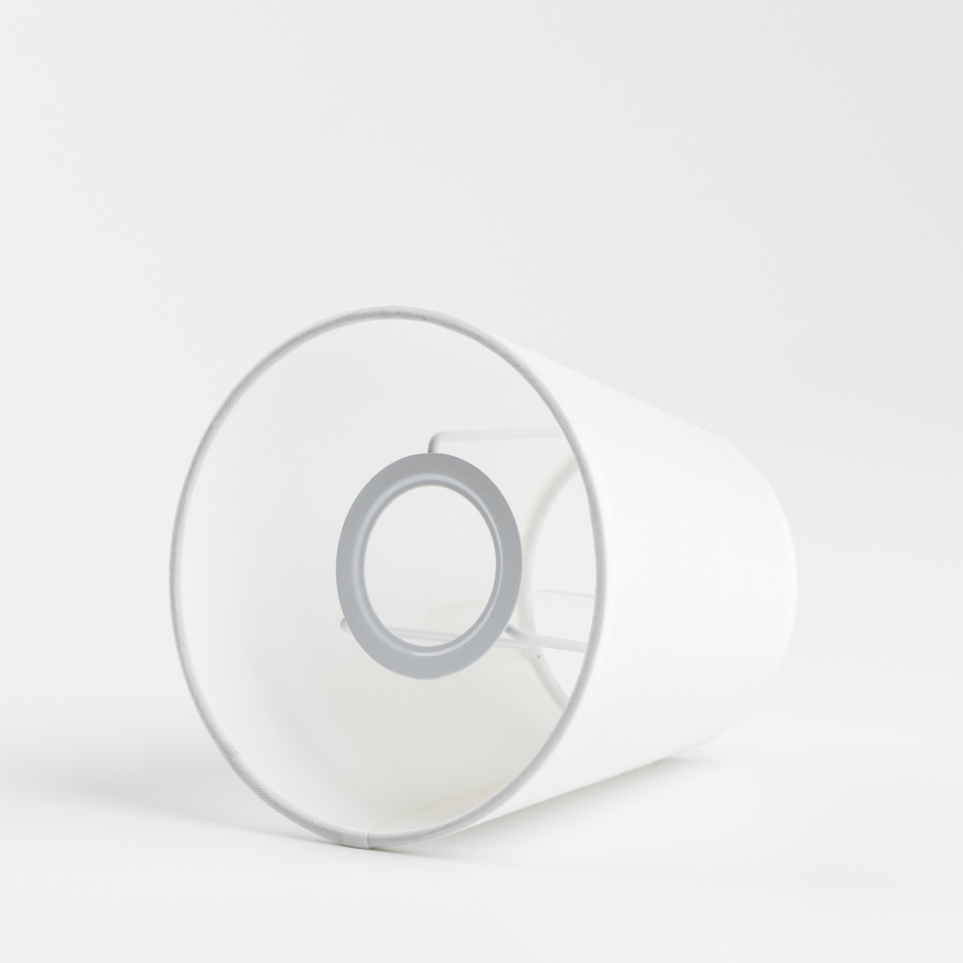 Brilagi - Universeller Lampenschirm NUBILA E27 13x9 cm Weiß