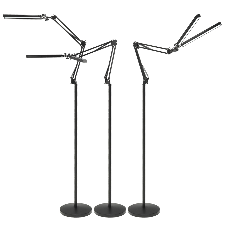 Brilagi - LED dimmbare flexible Stehleuchte VARIO LED/14W/230V 3000-6000K 157 cm schwarz