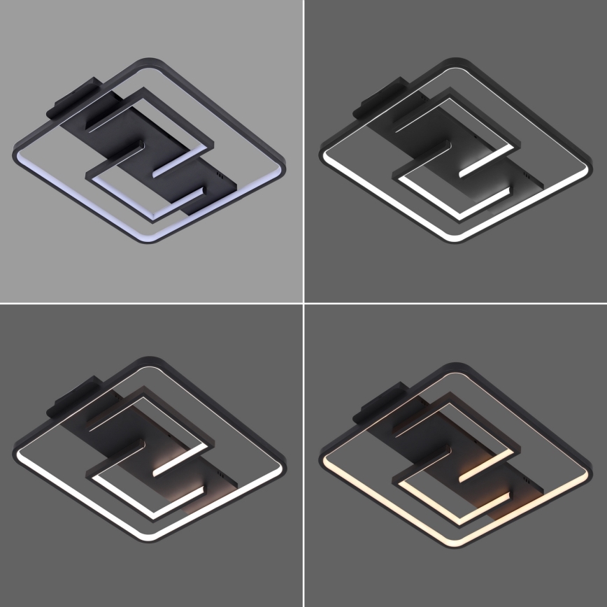 Brilagi - LED dimmbare Deckenleuchte VELO LED/34W/230V 3000-6000K + Fernbedienung