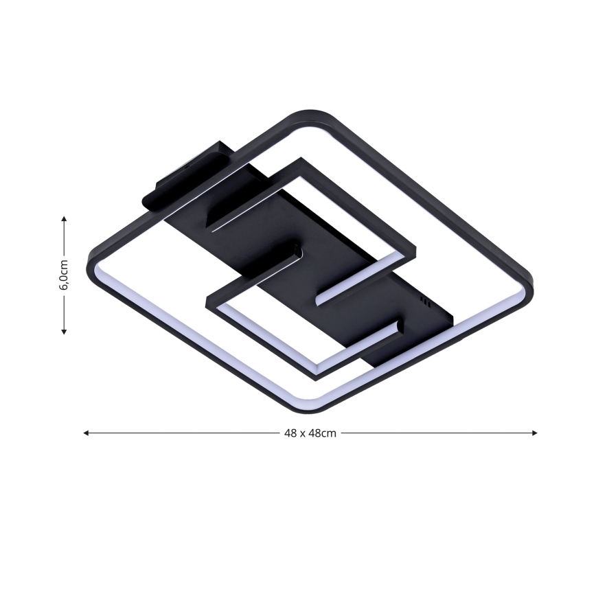 Brilagi - LED dimmbare Deckenleuchte VELO LED/34W/230V 3000-6000K + Fernbedienung