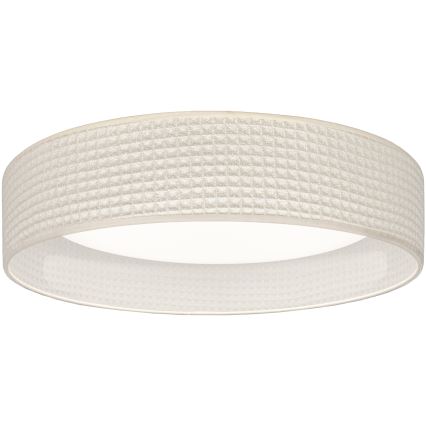 Brilagi - LED dimmbare Deckenleuchte VELVET SMARTIX LED/36W/230V 3000–6000K Ø 55 cm creme Wi-Fi Tuya Beacon + Fernbedienung