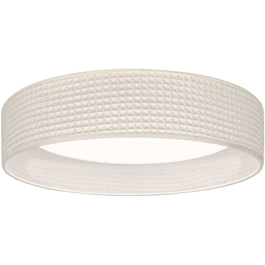 Brilagi - LED dimmbare Deckenleuchte VELVET SMARTIX LED/36W/230V 3000–6000K Ø 55 cm creme Wi-Fi Tuya Beacon + Fernbedienung