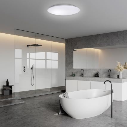 Brilagi - LED Badezimmer-Deckenleuchte mit Sensor VESTAS LED/12W/230V 3000K IP54