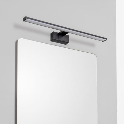 Brilagi - LED-Badspiegelleuchte 3-in-1 VESTRA LED/12W/230V 60 cm IP44 schwarz