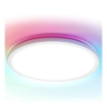 Brilagi - VIBE LED RGBW dimmbare Deckenleuchte LED/24W/230V 3000-6500K Weiß + Fernbedienung