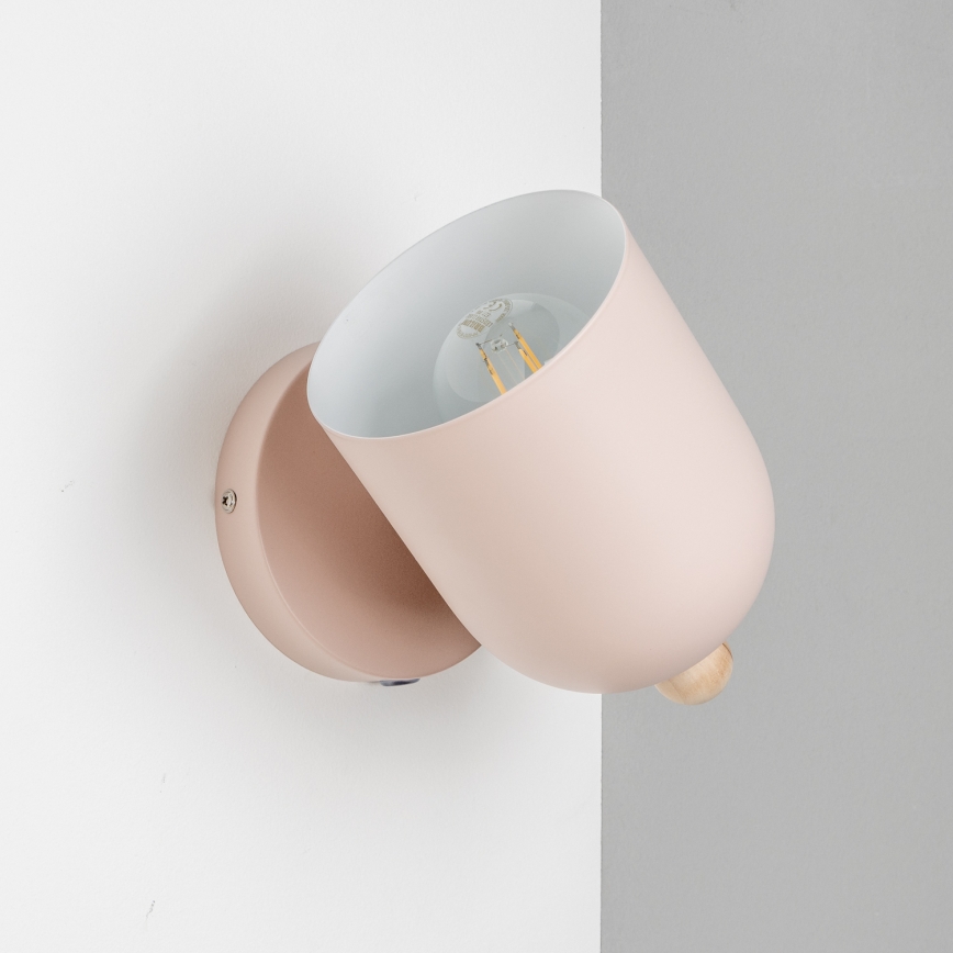 Brilagi - Wand-Spot GALLION 1xE27/15W/230V, rosa