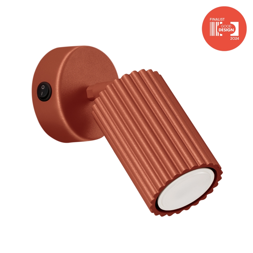 Brilagi - Wand-Spotleuchte CRESTO 1xGU10/10W/230V rot