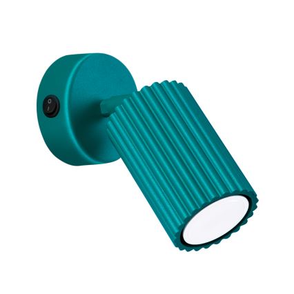 Brilagi - Wand-Spotleuchte CRESTO 1xGU10/10W/230V türkis