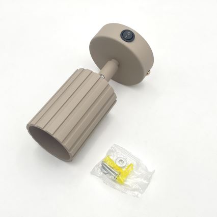 Brilagi - Wand-Spotleuchte CRISPINA 1xGU10/10W/230V beige