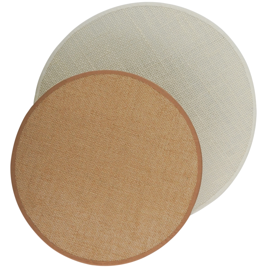 Brilagi - Wandleuchte CIRCLES 1xE27/15W/230V 45x45 cm beige/cremefarben