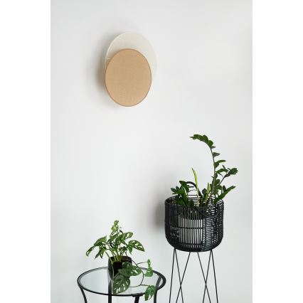 Brilagi - Wandleuchte CIRCLES 1xE27/15W/230V 45x45 cm beige/cremefarben