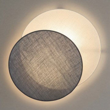 Brilagi - Wandleuchte CIRCLES 1xE27/60W/230V Durchmesser 45 cm creme/grau