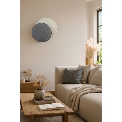 Brilagi - Wandleuchte CIRCLES 1xE27/60W/230V Durchmesser 45 cm creme/grau