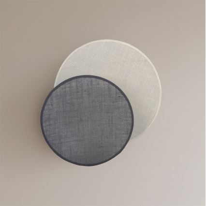 Brilagi - Wandleuchte CIRCLES 1xE27/60W/230V Ø 35 cm creme/grau