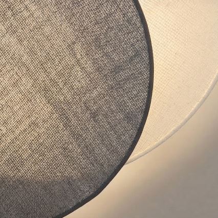 Brilagi - Wandleuchte CIRCLES 1xE27/60W/230V Ø 35 cm creme/grau