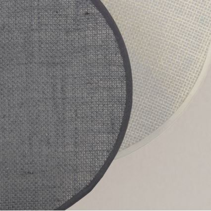 Brilagi - Wandleuchte CIRCLES 1xE27/60W/230V Ø 35 cm creme/grau