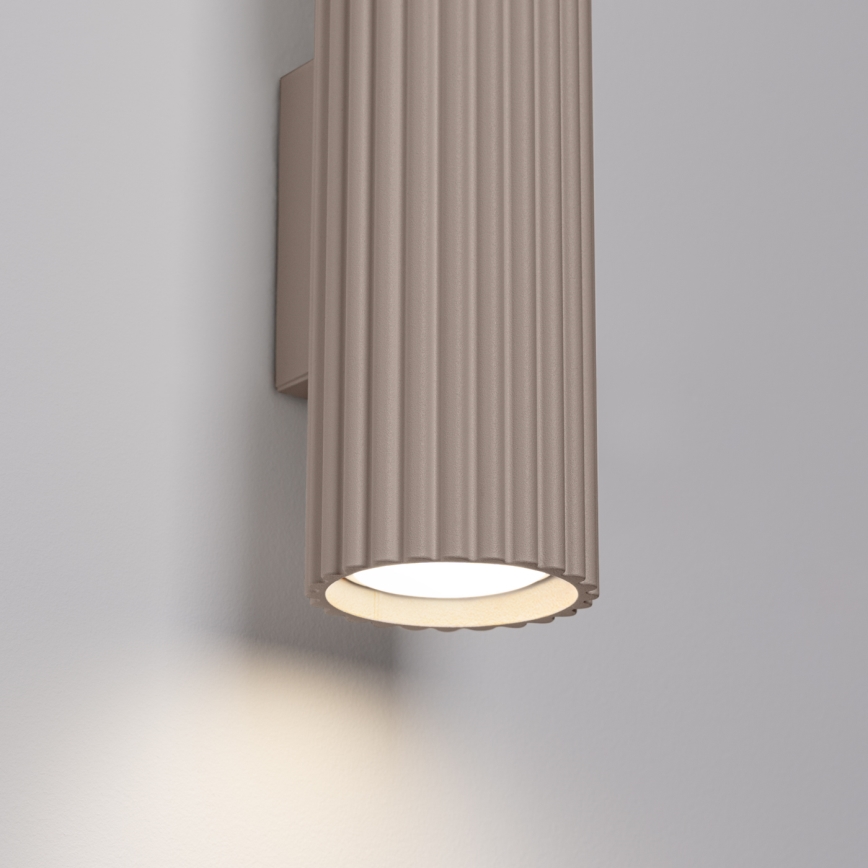 Brilagi - Wandleuchte CRESTO 2xGU10/10W/230V 30 cm taupe